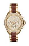  Shop Authentic Michael Kors Wren Gold Dial Two Tone Steel Strap Watch for Women - MK6294 - Luxxuri