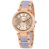  Shop Authentic Michael Kors Parker Gold Dial Two Tone Steel Strap Watch for Women - MK6327 - Luxxuri