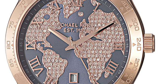  Shop Authentic Michael Kors Layton Rose Gold Dial Rose Gold Steel Strap Watch for Women - MK6395 - Luxxuri