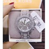  Shop Authentic Michael Kors Mini Bradshaw Crystals Silver Dial Silver Steel Strap Watch For Women - MK6454 - Luxxuri