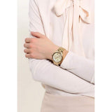  Shop Authentic Michael Kors Briar Analog Gold Dial Gold Steel Strap Watch For Women - MK6464 - Luxxuri