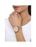  Shop Authentic Michael Kors Briar Quartz Rose Gold Dial Rose Gold Steel Strap Watch For Women - MK6465 - Luxxuri