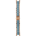  Shop Authentic Michael Kors Parker Blue Mother of Pearl Dial Two Tone Steel Strap  Watch for Women - MK6491 - Luxxuri
