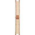 Michael Kors Parker Mother of Pearl Pink Dial Two Tone Steel Strap Watch for Women - MK6492