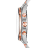 Shop Authentic Michael Kors Blair Quartz Analog Rose Gold Dial Two Tone Steel Strap Watch For Women - MK6498 - Luxxuri