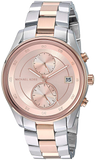  Shop Authentic Michael Kors Blair Quartz Analog Rose Gold Dial Two Tone Steel Strap Watch For Women - MK6498 - Luxxuri