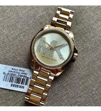  Shop Authentic Michael Kors Bradshaw Quartz Gold Dial Gold Steel Strap Watch For Women - MK6555 - Luxxuri