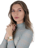  Shop Authentic Michael Kors Whitney Three-Hand White Dial Gold Steel Strap Watch For Women - MK6693 - Luxxuri