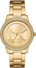  Shop Authentic Michael Kors Tibby Three Hand Gold Dial Gold Steel Strap Watch For Women - MK6879 - Luxxuri