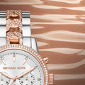  Shop Authentic Michael Kors Ritz Chronograph Silver Dial Two Tone Steel Strap Watch For Women - MK6938 - Luxxuri
