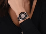  Shop Authentic Michael Kors Runway Quartz Black Dial Two Tone Steel Strap Watch For Women - MK6960 - Luxxuri