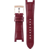  Shop Authentic Michael Kors Sawyer Maroon Dial Maroon Leather Strap Watch for Women - MK2426 - Luxxuri
