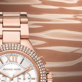  Shop Authentic Michael Kors Camille Chronograph White Dial Rose Gold Steel Strap Watch For Women - MK6995 - Luxxuri