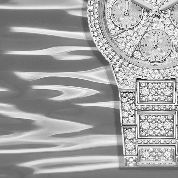  Shop Authentic Michael Kors Camille Multifunction Crystals Silver Dial Silver Steel Strap Watch For Women - MK6996 - Luxxuri