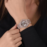  Shop Authentic Michael Kors Camille Multifunction Crystals Rose Gold Dial Rose Gold Steel Strap Watch For Women - MK6997 - Luxxuri