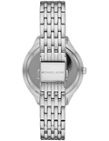 Michael Kors Mindy White Dial Silver Steel Strap Watch For Women - MK7075