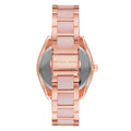  Shop Authentic Michael Kors Janelle Three Hand Rose Gold Dial Two Tone Steel Strap Watch For Women - MK7089 - Luxxuri