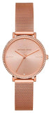  Shop Authentic Michael Kors Mini Jayne Crystals Rose Gold Dial Rose Gold Mesh Strap Watch for Women - MK7122 - Luxxuri