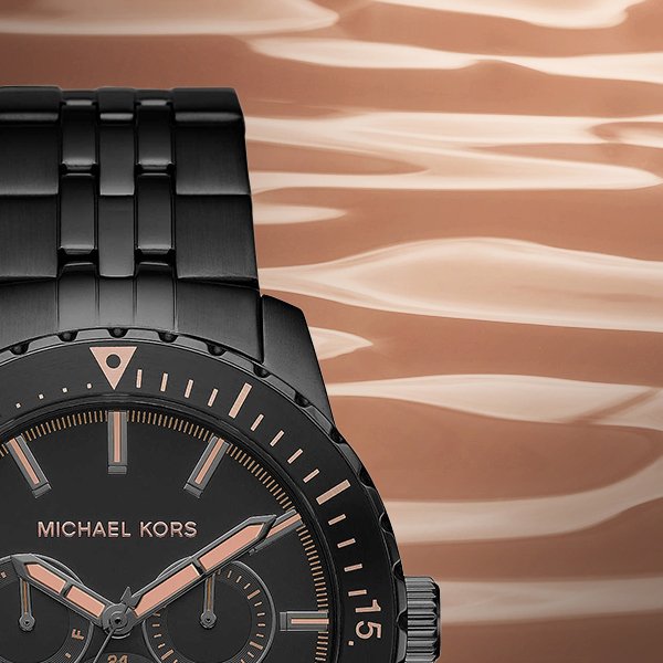  Shop Authentic Michael Kors Cunningham Chronograph Black Dial Black Steel Strap Watch For Men - MK7157 - Luxxuri