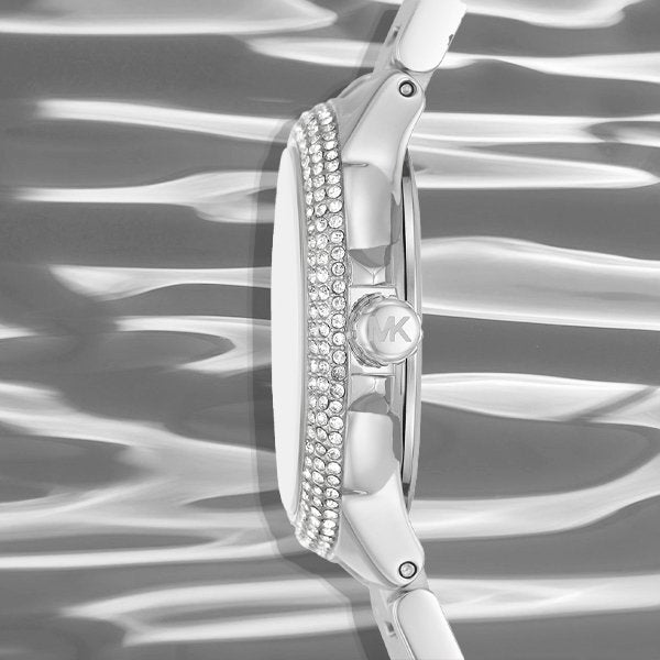  Shop Authentic Michael Kors Camille Chronograph White Dial Silver Steel Strap Watch For Women - MK7198 - Luxxuri