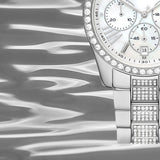  Shop Authentic Michael Kors Lexington Chronograph White Dial Silver Steel Strap Watch For Women - MK7243 - Luxxuri