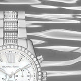  Shop Authentic Michael Kors Lexington Chronograph White Dial Silver Steel Strap Watch For Women - MK7243 - Luxxuri