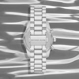  Shop Authentic Michael Kors Lexington Chronograph White Dial Silver Steel Strap Watch For Women - MK7243 - Luxxuri