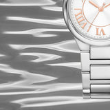  Shop Authentic Michael Kors Camille Three Hand Silver Dial Silver Steel Strap Watch For Women - MK7259 - Luxxuri