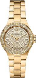  Shop Authentic Michael Kors Lennox Three Hand Gold Dial Gold Steel Strap Watch For Women - MK7289 - Luxxuri