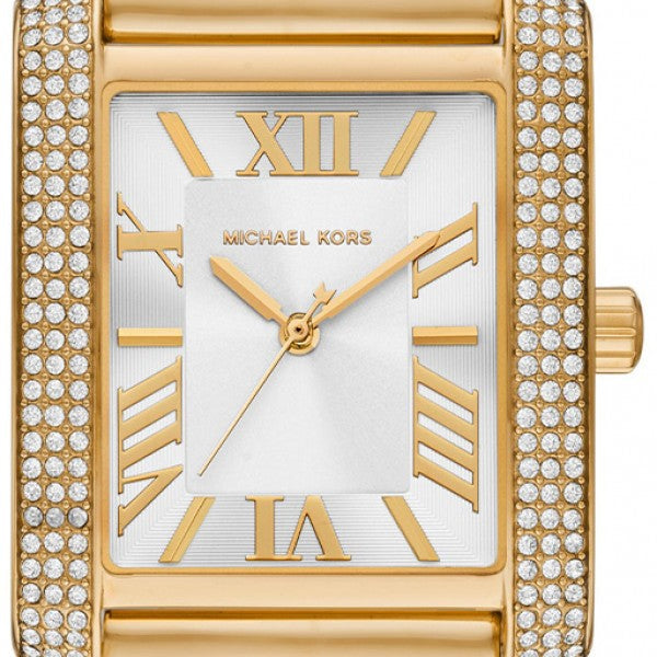  Shop Authentic Michael Kors Emery Three Hand Silver Dial Gold Steel Strap Watch For Women - Mk7300 - Luxxuri