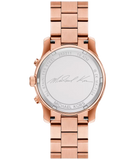  Shop Authentic Michael Kors Runway Chronograph Rose Gold Dial Rose Gold Steel Strap Watch For Women - MK7324 - Luxxuri
