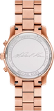  Shop Authentic Michael Kors Runway Chronograph Rose Gold Dial Rose Gold Steel Strap Watch For Women - MK7324 - Luxxuri