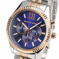  Shop Authentic Michael Kors Lexington Blue Dial Two Tone Steel Strap Watch for Men - MK8412 - Luxxuri