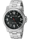  Shop Authentic Michael Kors Paxton Analog Black Dial Silver Steel Strap Watch For Men - MK8500 - Luxxuri