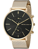  Shop Authentic Michael Kors Jaryn Black Dial Gold Steel Strap Watch for Men - MK8503 - Luxxuri