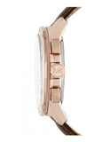  Shop Authentic Michael Kors Ryker Analog Gray Dial Brown Leather Strap Watch For Men - MK8519 - Luxxuri