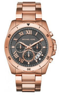  Shop Authentic Michael Kors Brecken Chronograph Analog Black Dial Rose Gold Steel Strap Watch For Women - MK8563 - Luxxuri