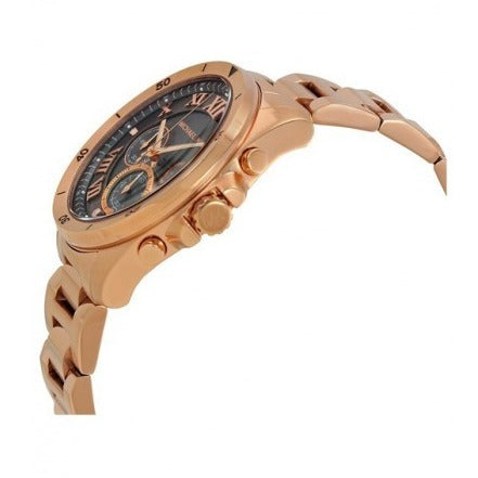  Shop Authentic Michael Kors Brecken Chronograph Analog Black Dial Rose Gold Steel Strap Watch For Women - MK8563 - Luxxuri