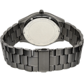 Michael Kors Runway Quartz Grey Dial Grey Steel Strap Watch For Women - MK8576