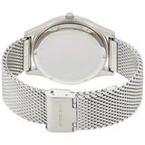  Shop Authentic Michael Kors Slim Runway Analog Black Dial Silver Mesh Bracelet Watch For Men - MK8606 - Luxxuri