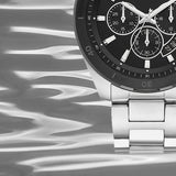  Shop Authentic Michael Kors Brecken Chronograph Black Dial Silver Steel Strap Watch For Men - MK8847 - Luxxuri
