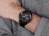  Shop Authentic Michael Kors Brecken Chronograph Black Dial Black Steel Strap Watch For Men - MK8858 - Luxxuri