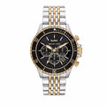  Shop Authentic Michael Kors Bayville Chronograph Black Dial Two Tone Steel Strap Watch For Women - MK8872 - Luxxuri