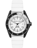 Michael Kors Maritime Analog White Dial White Silicone Strap Watch for Men - MK9159