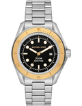 Michael Kors Maritime Analog Black Dial Silver Steel Strap Watch for Men - MK9161