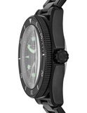  Shop Authentic Michael Kors Maritime Three Hand Black Dial Black Steel Strap Watch for Men - MK9181 - Luxxuri