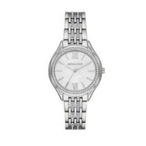  Shop Authentic Michael Kors Mindy White Dial Silver Steel Strap Watch For Women - MK7075 - Luxxuri