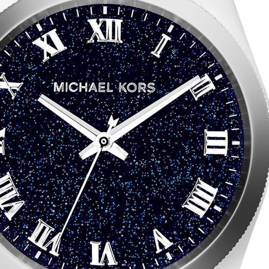  Shop Authentic Michael Kors Channing Midnight Blue Dial Silver Steel Strap Watch for Women - MK6113 - Luxxuri