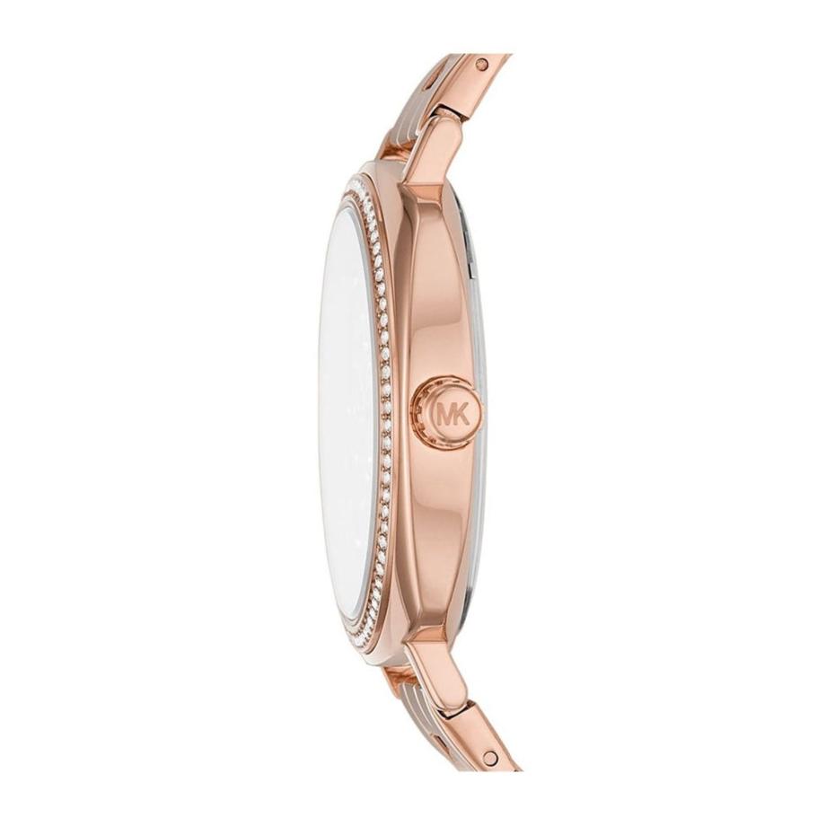  Shop Authentic Michael Kors Nia Quartz Rose Gold Dial Rose Gold Steel Strap Watch For Women - MK3990 - Luxxuri