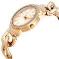  Shop Authentic Michael Kors Nini Three Hand Gold Dial Gold Steel Strap Watch For Women - MK3235 - Luxxuri